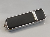 Memoria USB de cuero